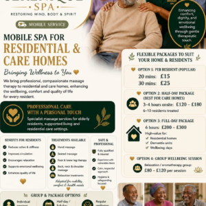 Residential & Care Home Wellness Packages