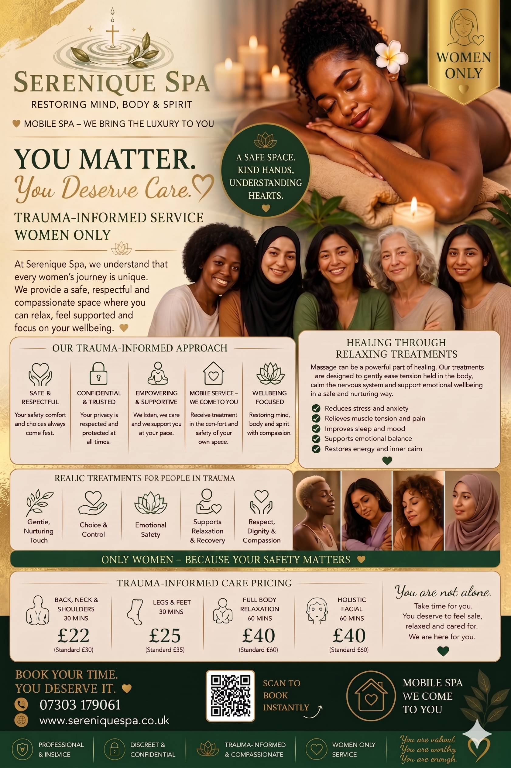 Trauma-Informed Service Woman Only