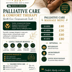 Palliative Care & Comfort Therapy