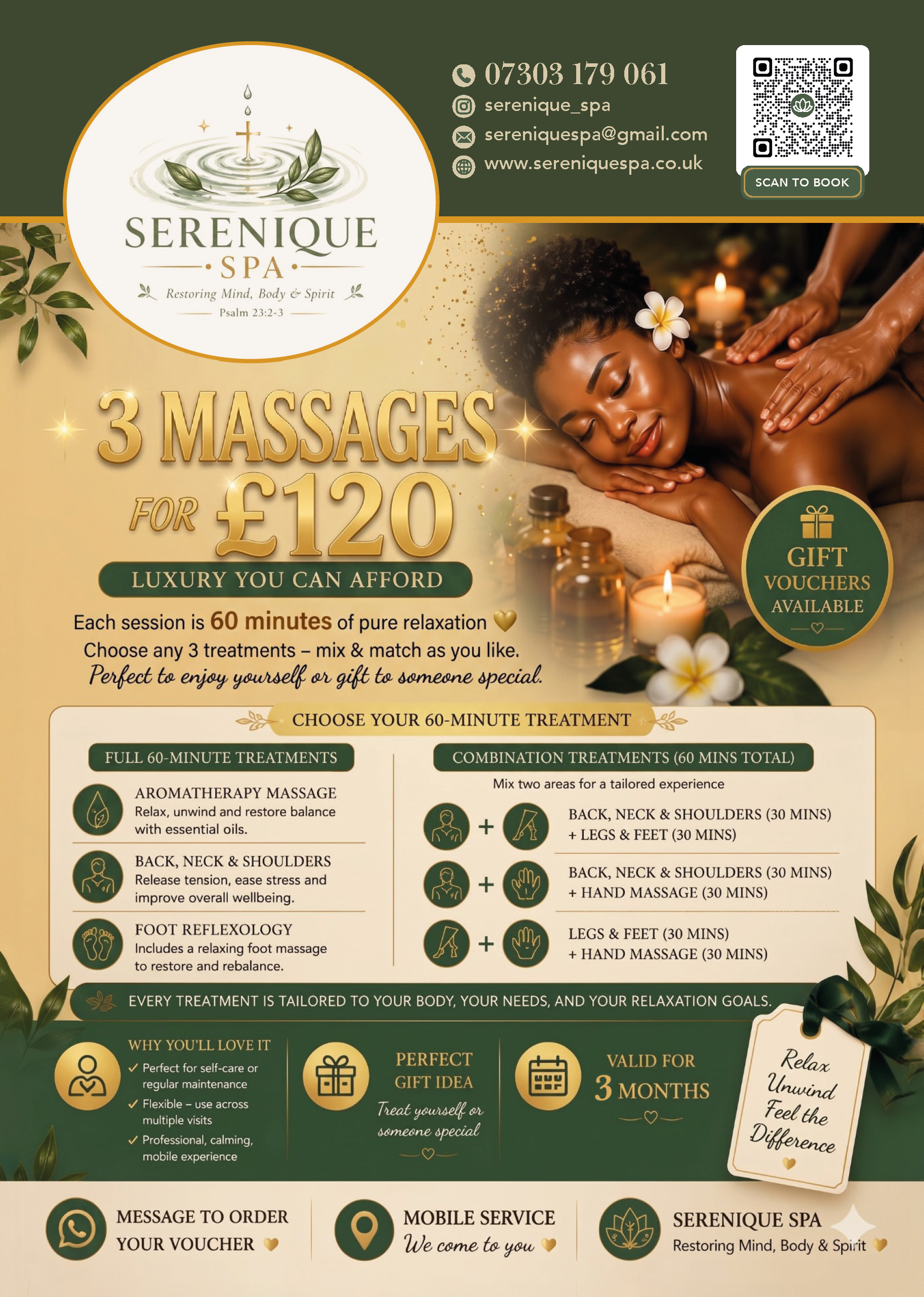 A Massage Trio